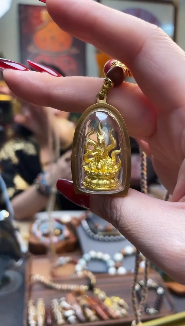 【闪购商品】柏香籽/百香籽吊坠0124-27凤九娘娘吊坠