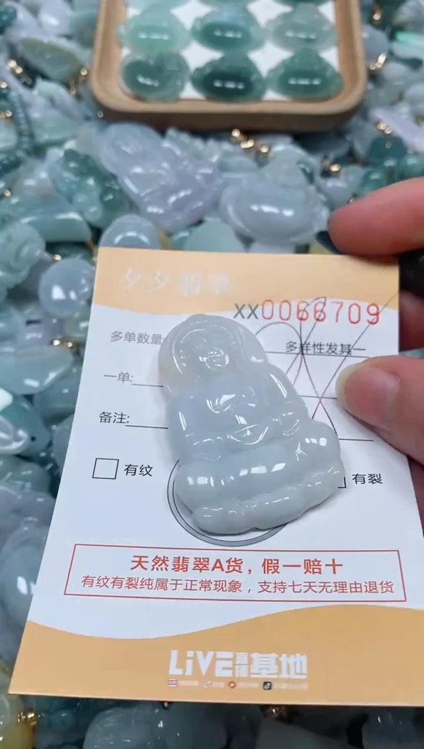 【闪购商品】翡翠颈饰未镶嵌闪购商品0066709