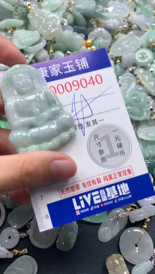 颈饰未镶嵌翡翠9040