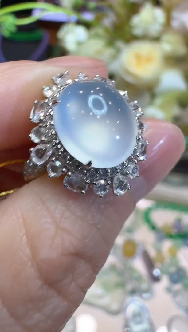 【闪购商品】翡翠戒指18K金镶嵌多样性团购发一件