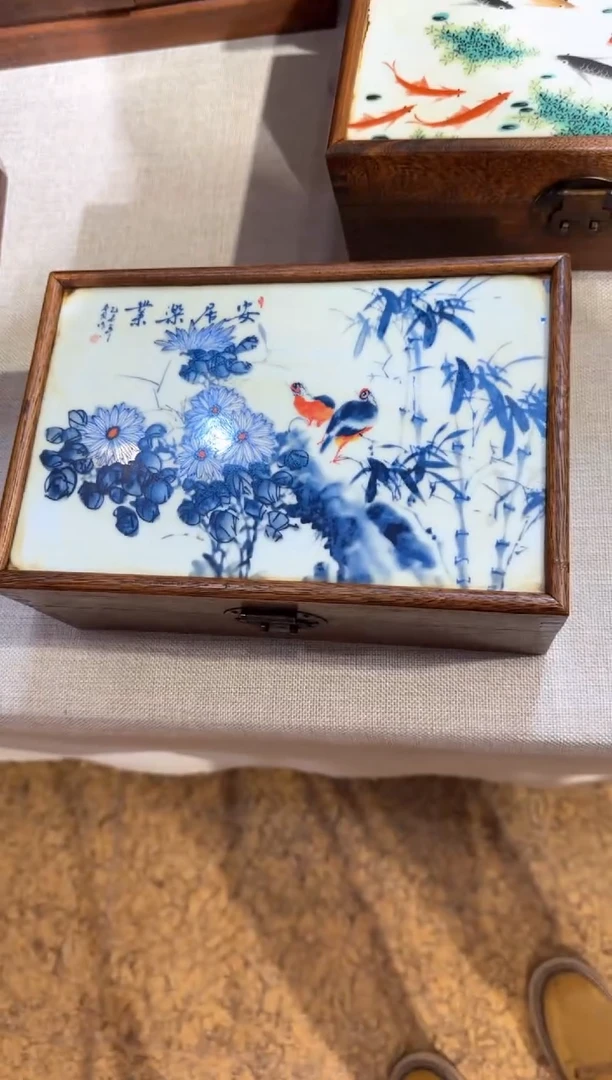 【闪购商品】木瓷板    盒子 工艺品