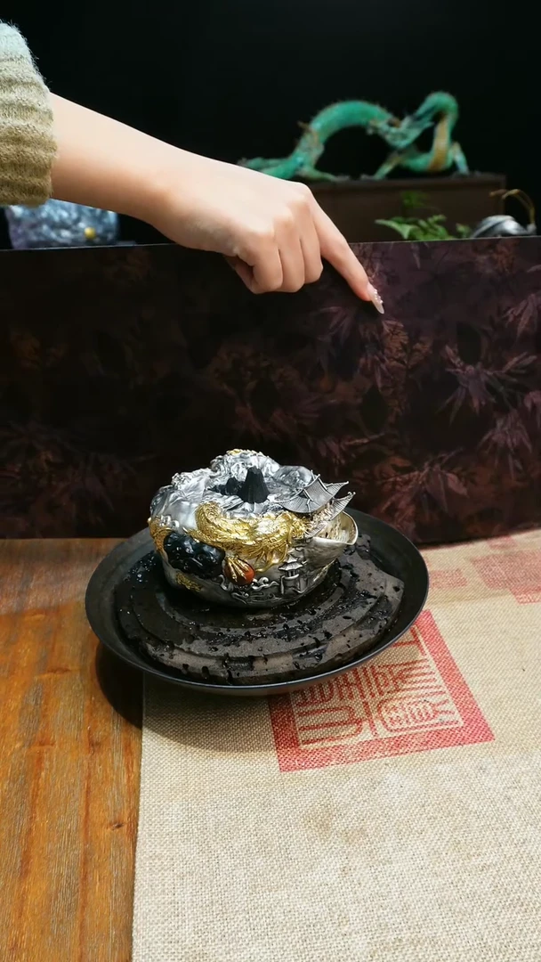 【闪购商品】茶盏欲山行 鱼跃龙门壶