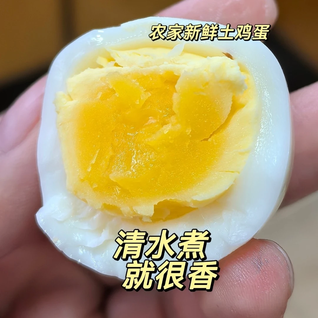 【京东次日达】洪泽湖生态农家土鸡蛋笨鸡蛋天然养殖现捡纯粮喂养孕妇儿童月子鸡蛋坏包赔30枚