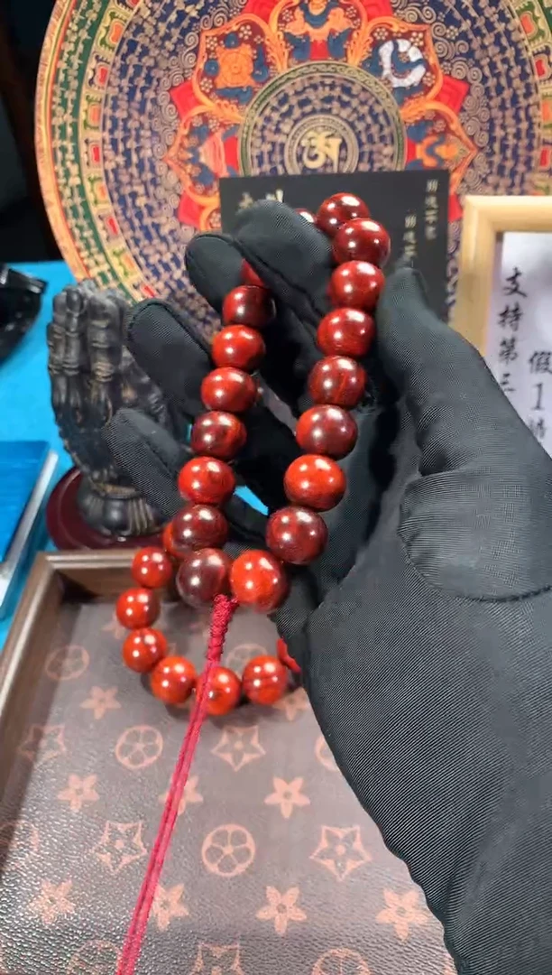 手串/手链小叶紫檀13.5*15琴料小叶紫檀手持