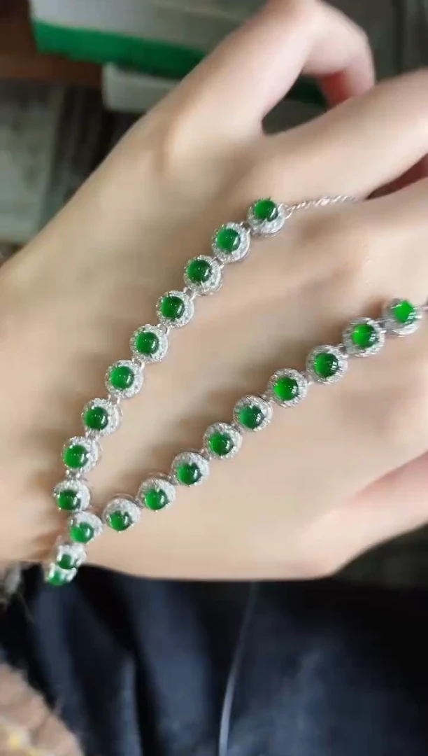 【闪购商品】翡翠戒指银S925镶嵌51511