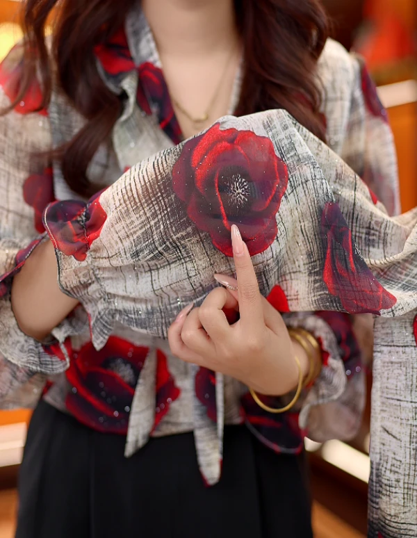 bk8068【出口原单】新中式国风设计感气质衬衫-静静