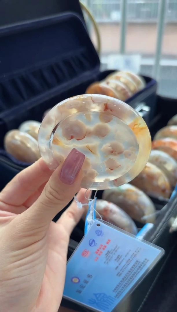 石英质玉手镯未镶嵌C326(56圈赠送镯心)