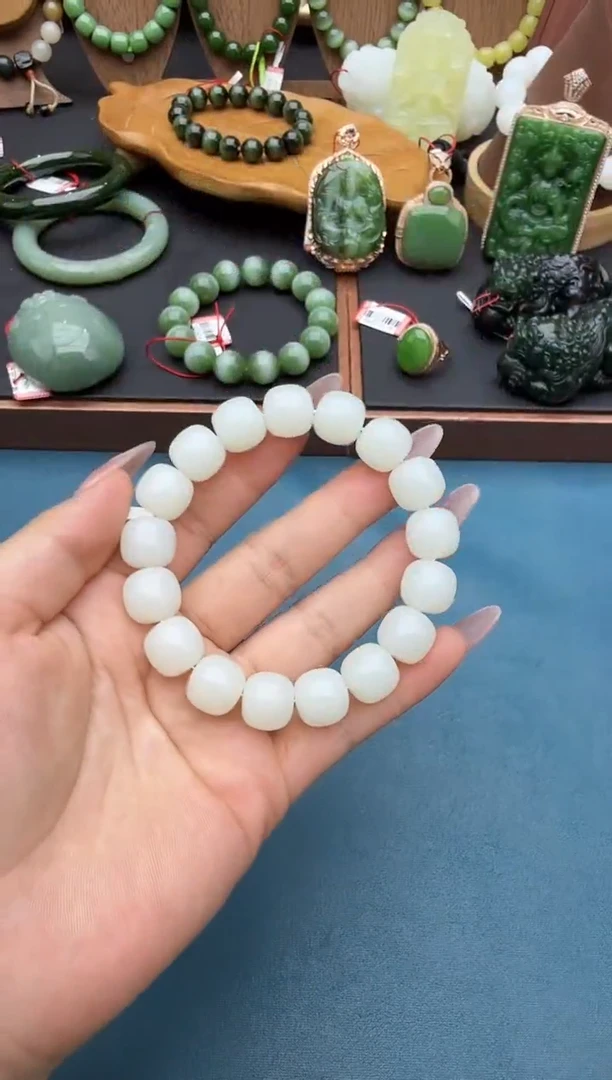 未镶嵌手串和田玉yjk