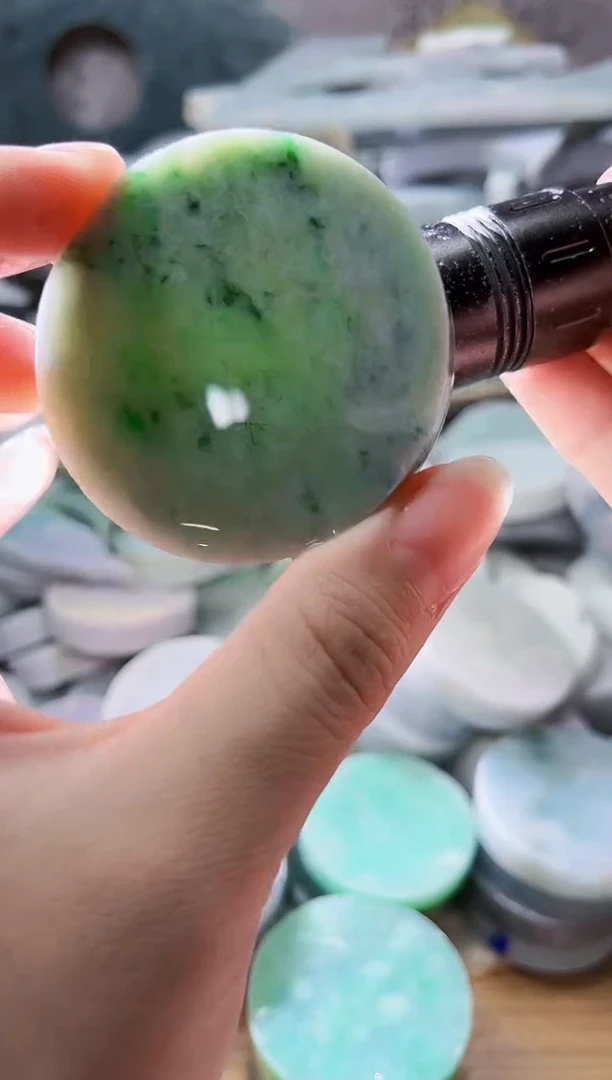 配石翡翠天然翡翠A货 南 007