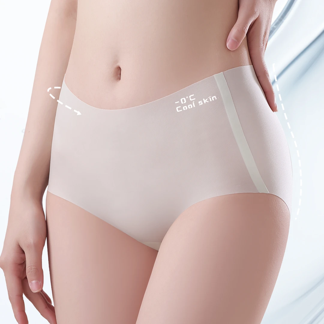 三条装内裤提臀三角裤高腰女内裤夏季大码低腰透气舒适无缝9220