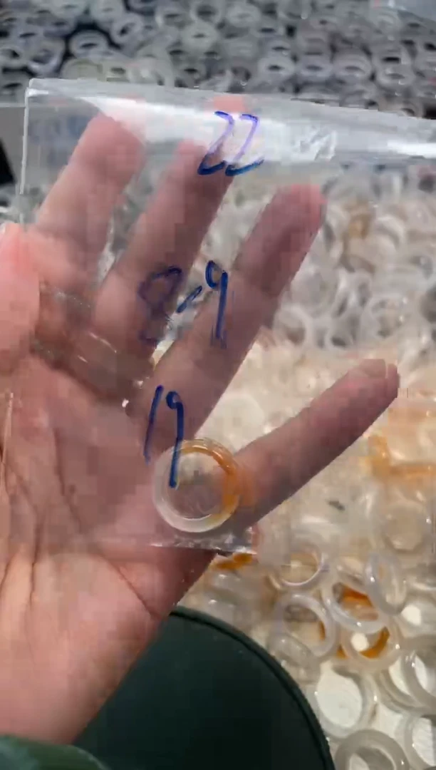 玛瑙/玉髓戒圈未镶嵌22