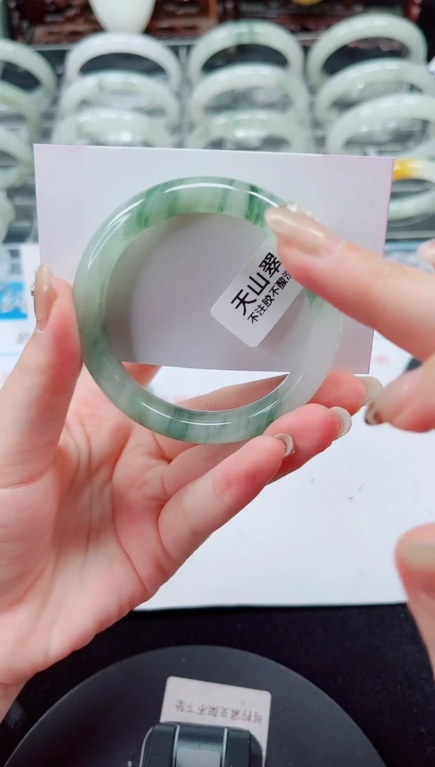 未镶嵌手镯石英质玉42-51/52