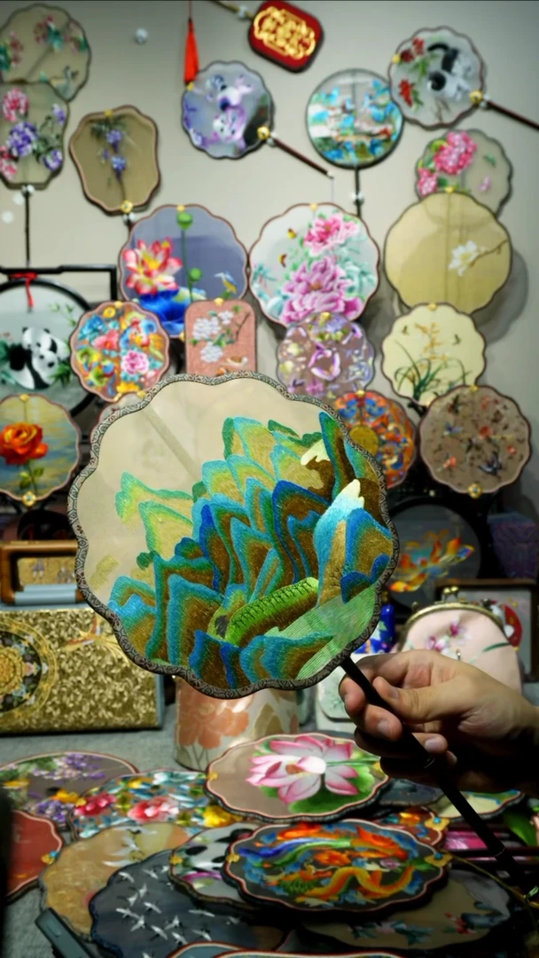 刺绣纯手工苏绣艺术品