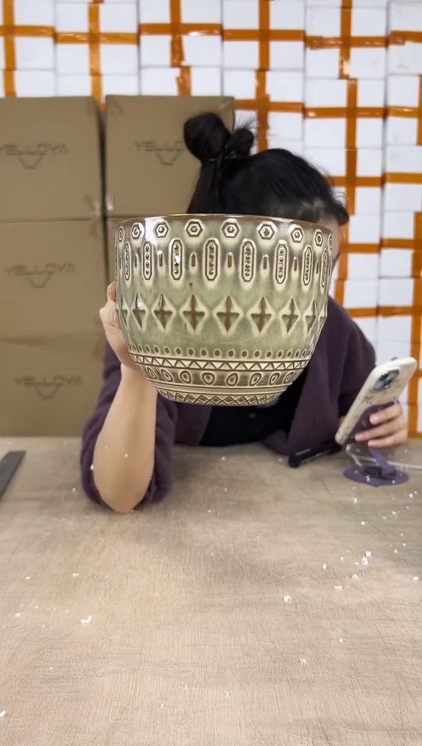 紫砂菱形黄色14x11