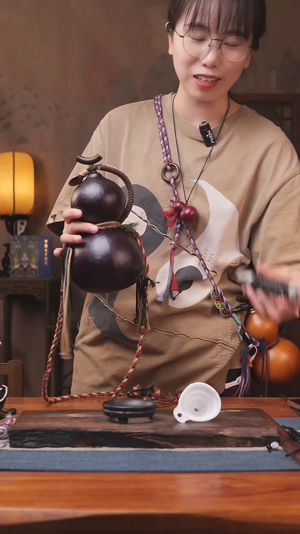 1636号精品大漆葫芦防腐防渗装水茶酒