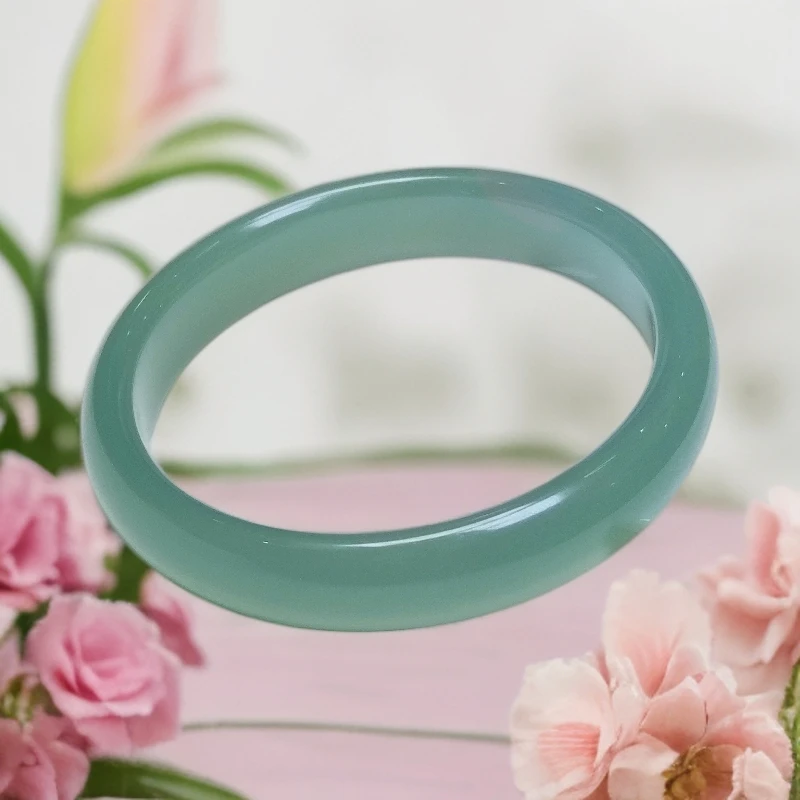 【主播推荐】高货手镯高端老蓝水精品手镯首饰-多样性发货