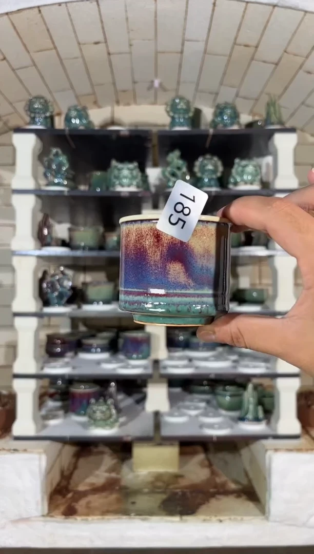 杯精品窑变钧瓷茶器