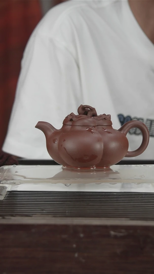 茶壶紫砂原矿紫砂壶280CC99号