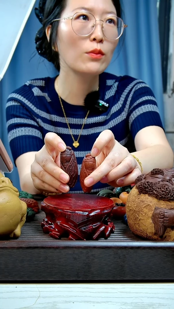 宜兴紫砂手工知了