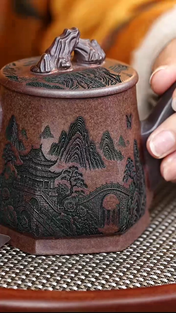 茶壶紫砂宜兴紫砂 李志刚