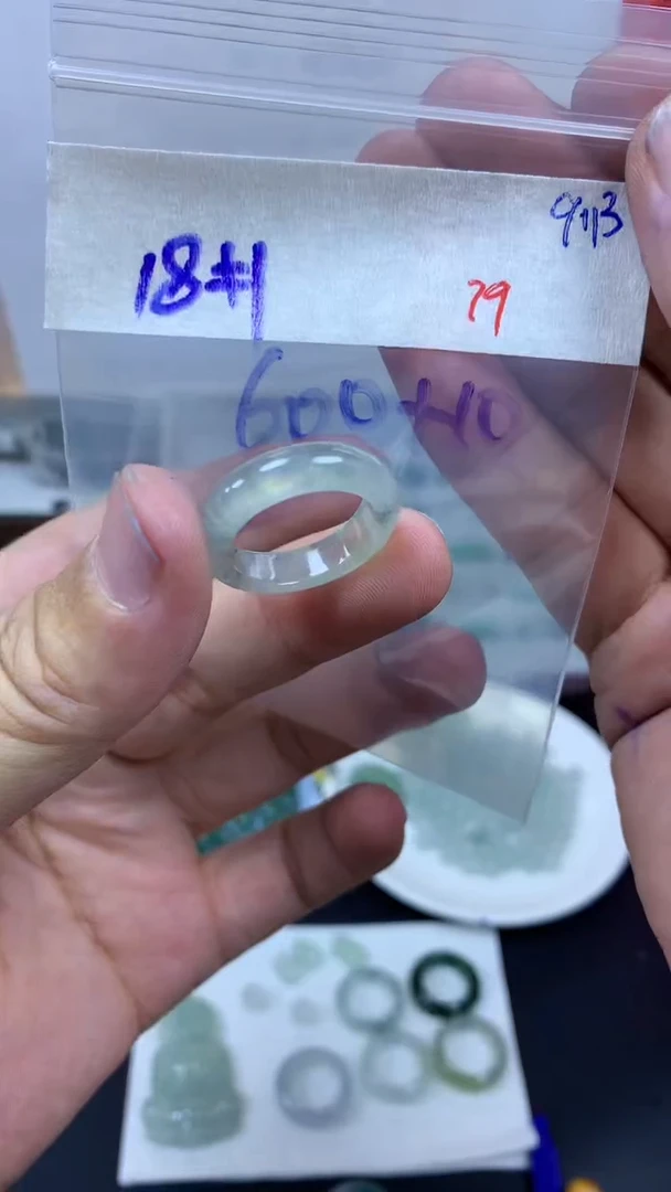 未镶嵌定制翡翠毛货需精细抛光拍一发一
