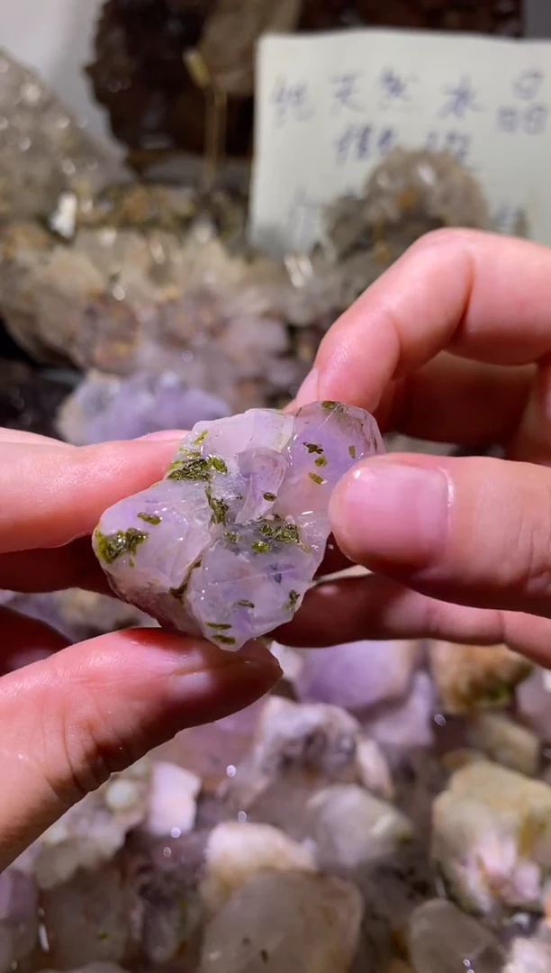 未镶嵌珠宝半成品水晶40号四川超七花园水晶