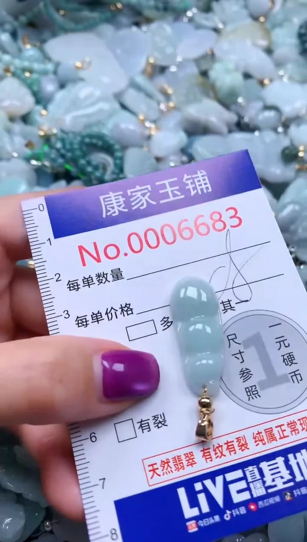颈饰未镶嵌翡翠6683
