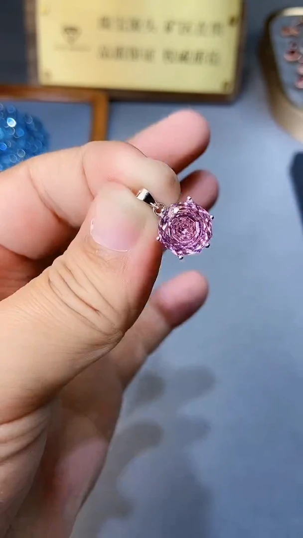 【闪购商品】水晶颈饰银S925镶嵌3544