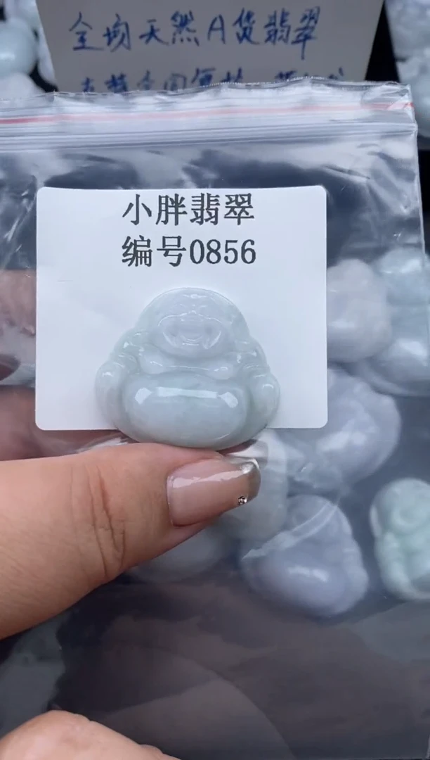 翡翠未镶嵌颈饰缅甸天然A货翡翠0856