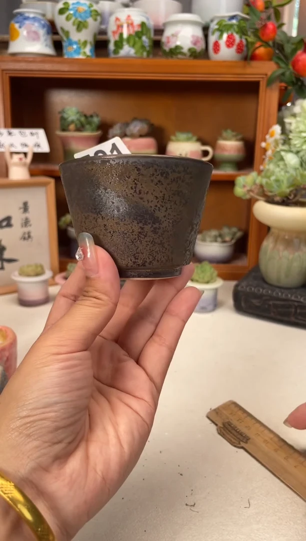瓷片521知木小芳花盆
