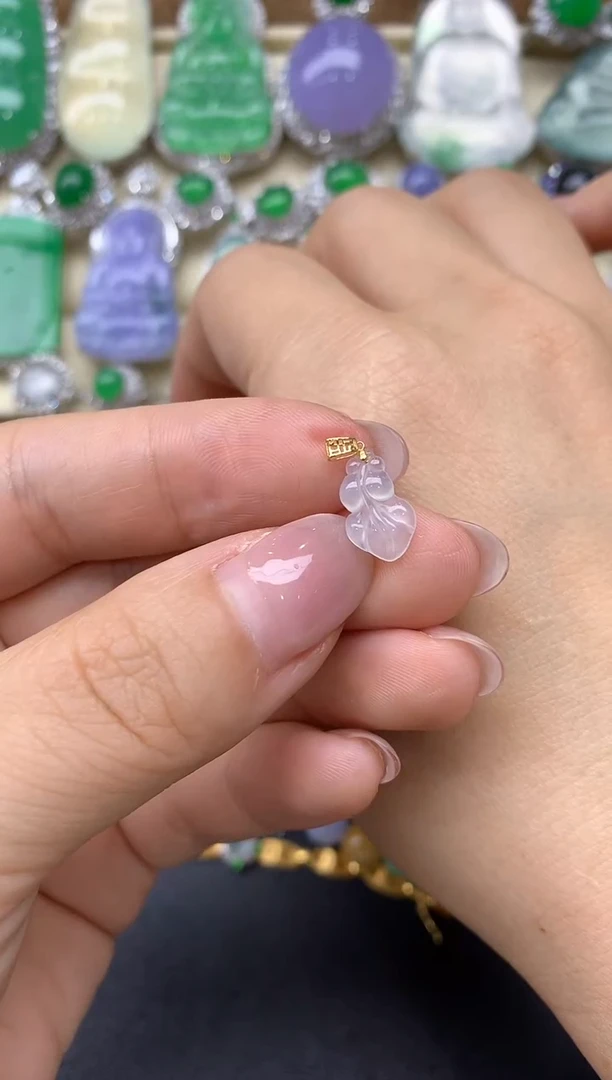 【闪购商品】翡翠颈饰18K金镶嵌1-中国好珍宝
