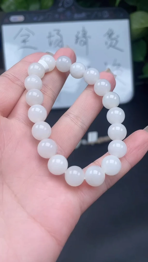 未镶嵌手串和田玉手串TC117