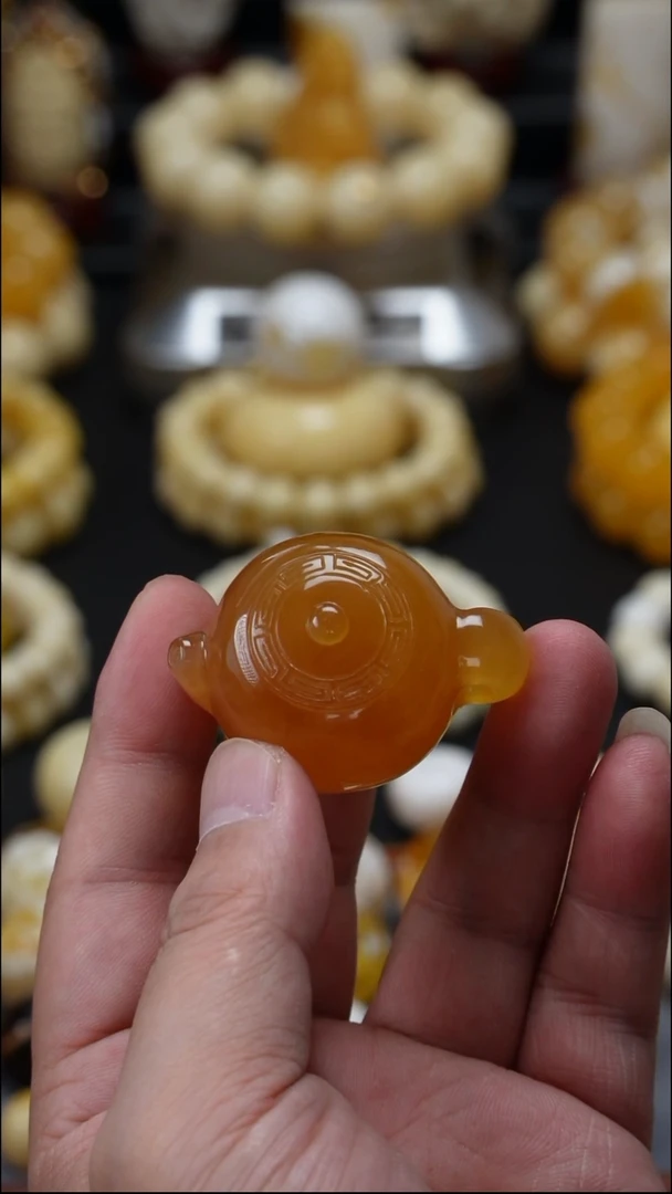 手链琥珀未镶嵌原矿天然琥珀蜜蜡