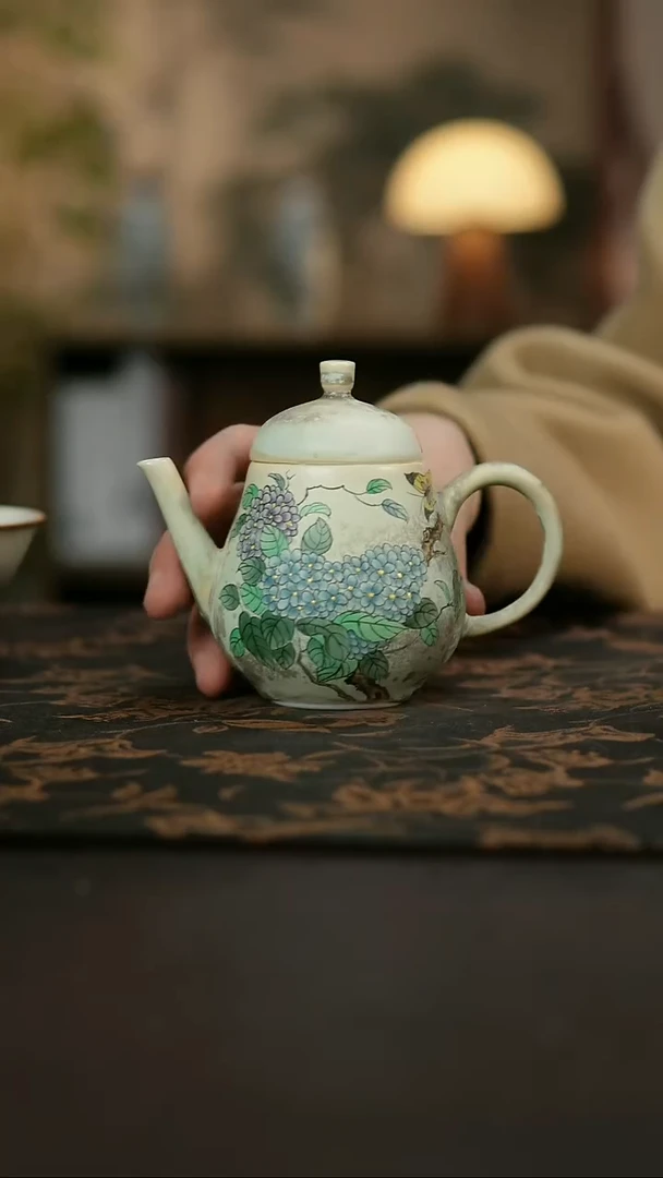 景德镇陶瓷杯碗柴烧多人