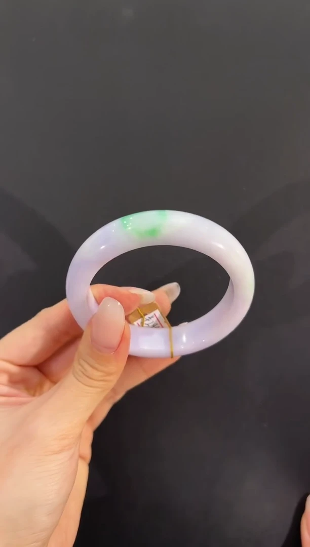 未镶嵌手镯翡翠闭***子手镯54.7圈多人不退不换