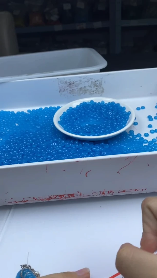 玛瑙/玉髓颈饰未镶嵌w1833海蓝宝算盘6*3mm*50颗