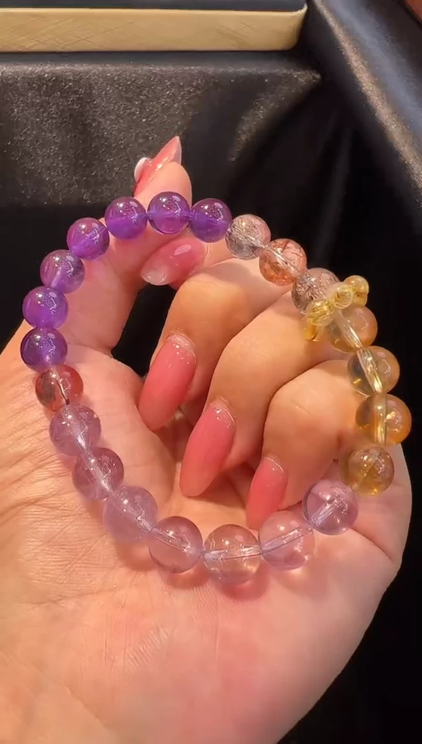 水晶手链未镶嵌手串