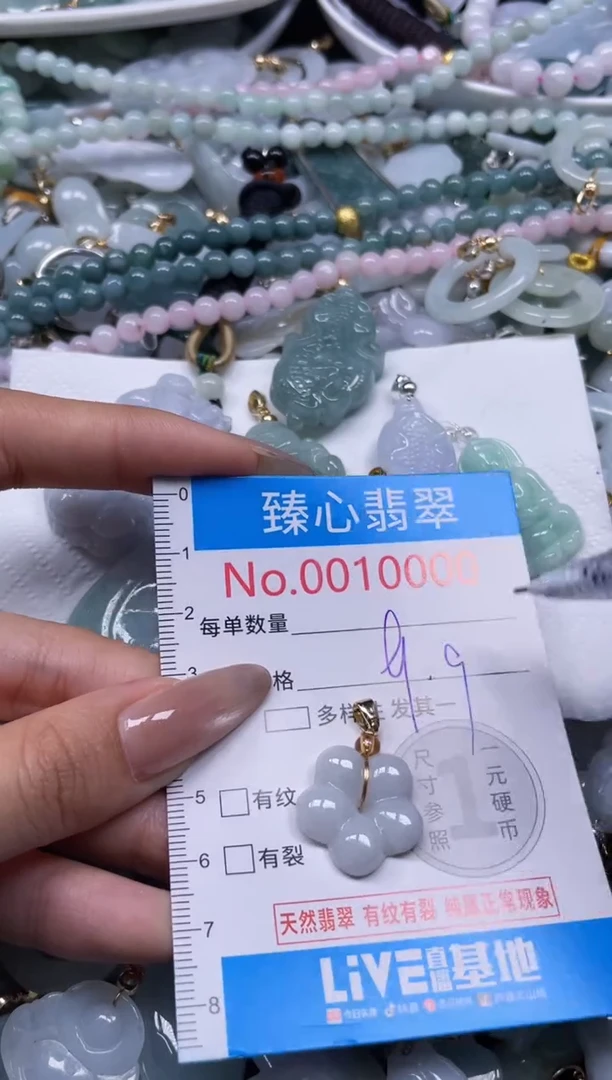 颈饰未镶嵌翡翠10000