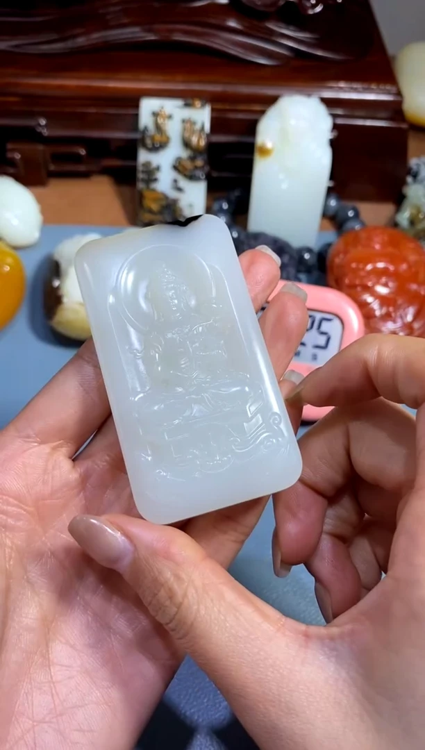 未镶嵌和田玉挂件盛*玉1