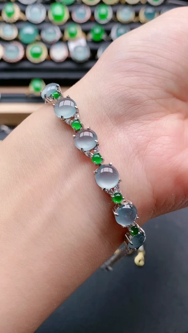 【闪购商品】翡翠戒指银S925镶嵌111111