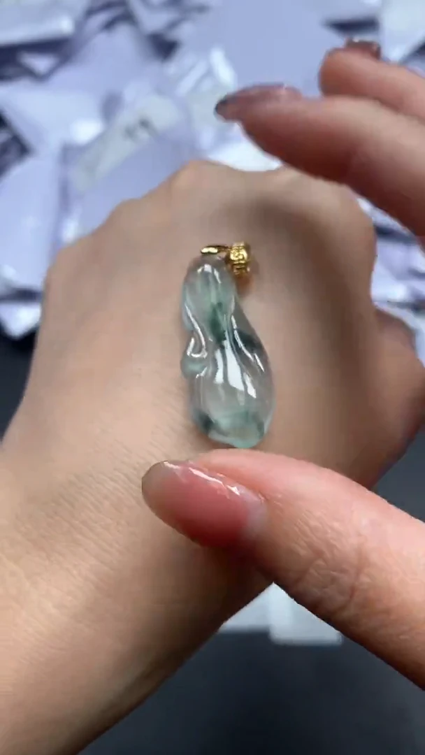 翡翠未镶嵌吊坠(赠链)高端甄选吊坠（一物一图）21