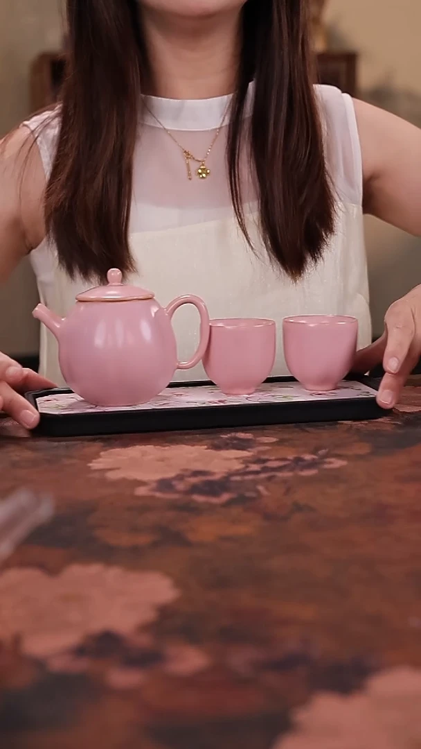 陶瓷茶具（无礼盒无茶盘）@@A11147