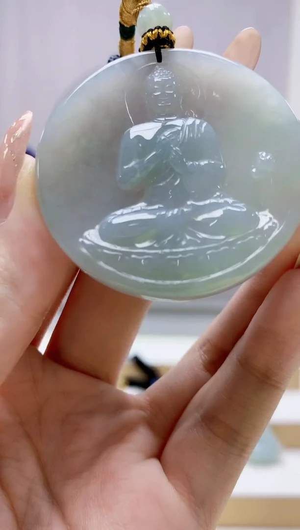 未镶嵌定制翡翠5167jw-毛货挂件55