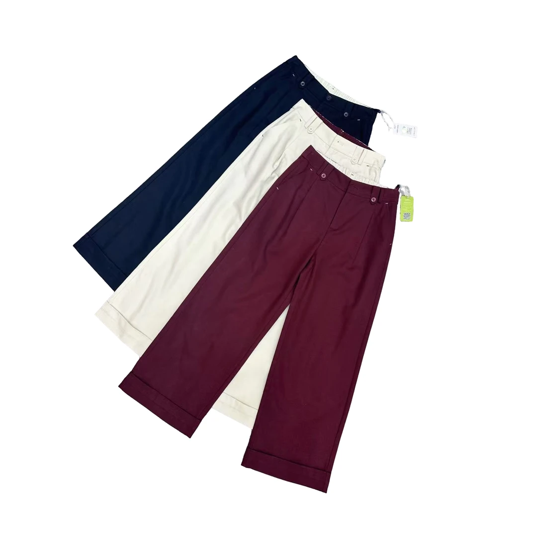 ##25033当季春夏新款净版休闲西裤(三色)