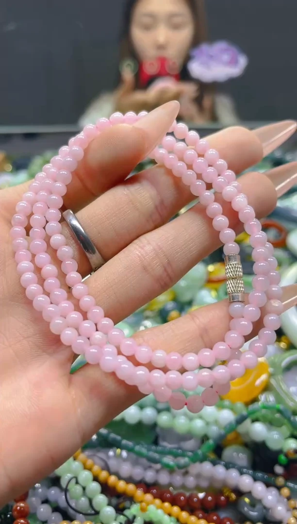 颈饰未镶嵌翡翠4MM