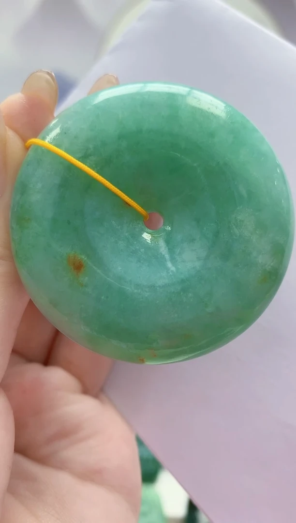 未镶嵌定制翡翠奈****粥4812jw-毛货挂件5