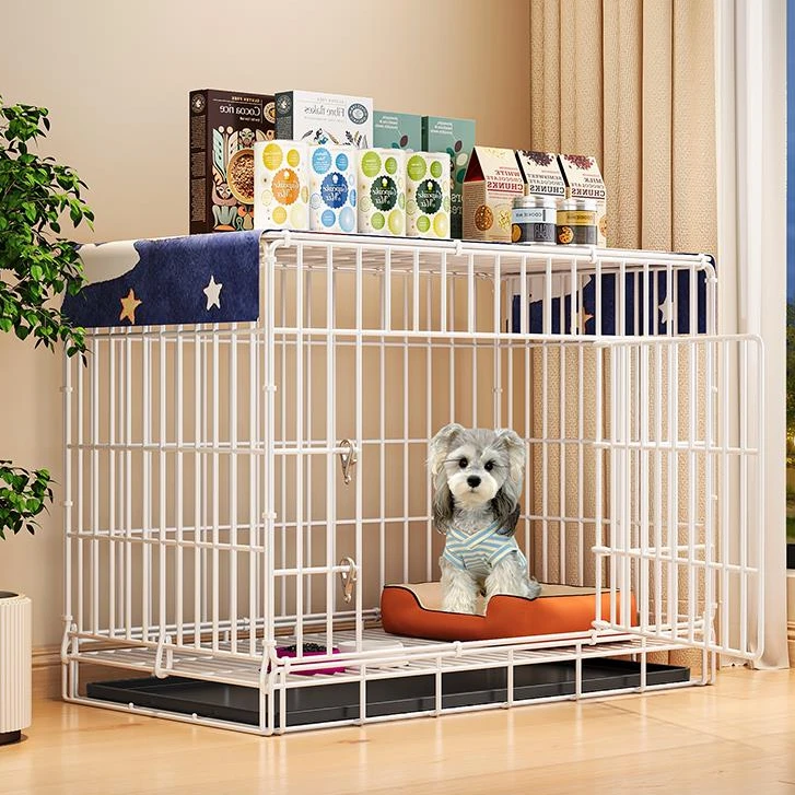 狗笼子中型犬室内家用小型犬泰迪柴犬博美比熊宠物专用铁猫笼狗窝