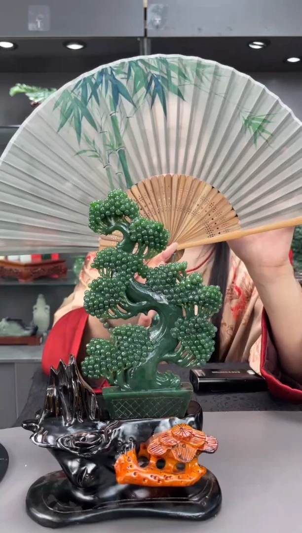 和田玉未镶嵌摆件摆件