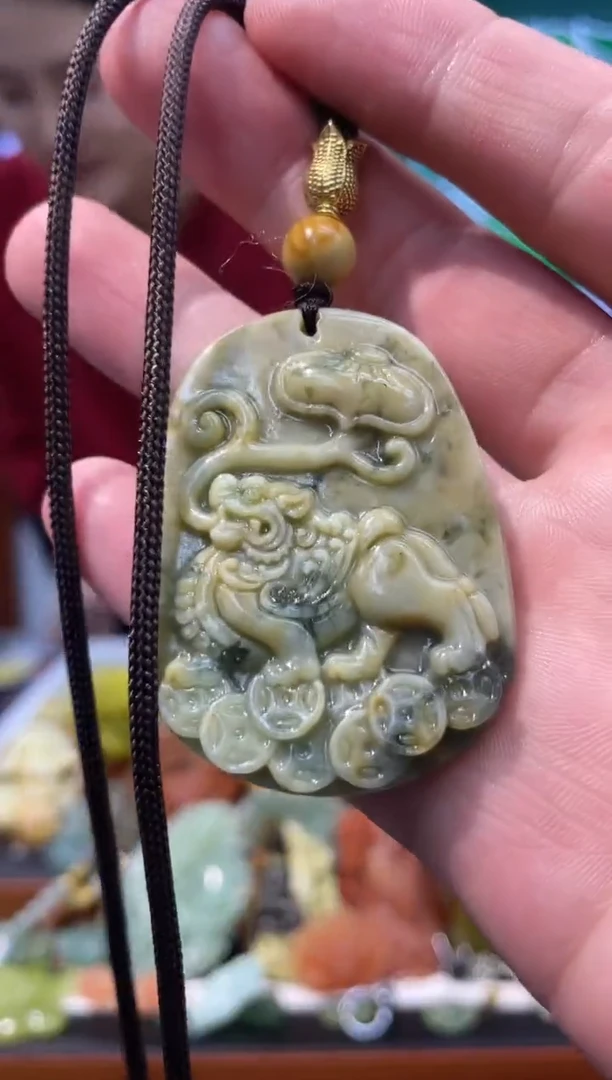 【闪购商品】岫玉吊坠未镶嵌·