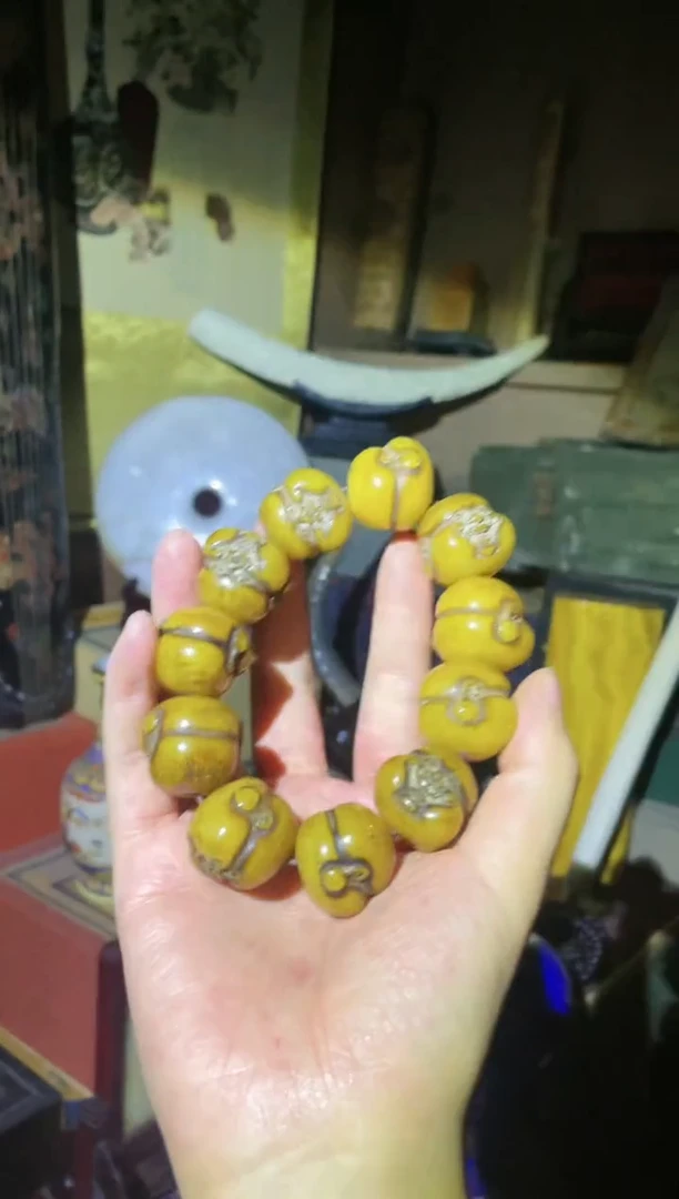 【闪购商品】蜜蜡手串未镶嵌15奇奇奇奇奇奇奇奇